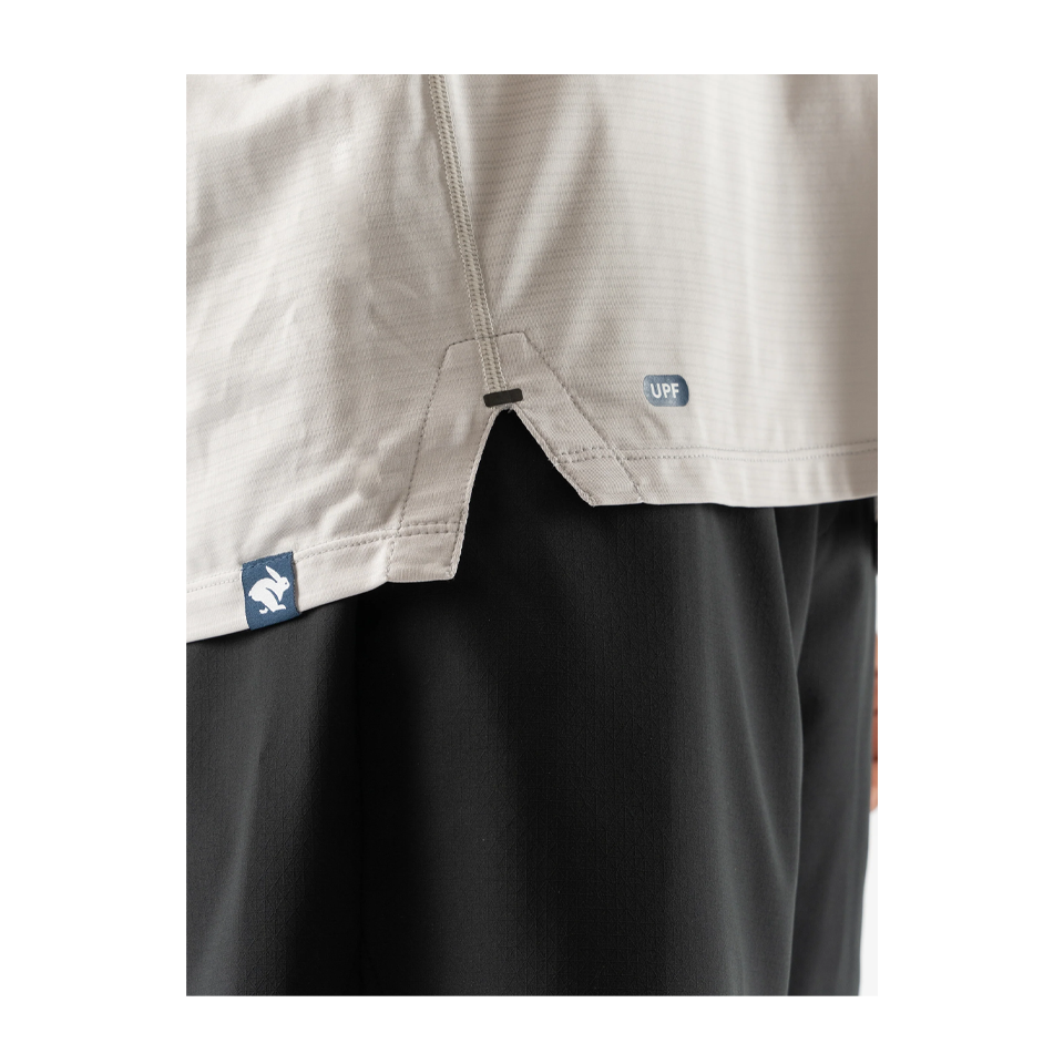 rabbit Men's UPF Tee SS Quiet Grey