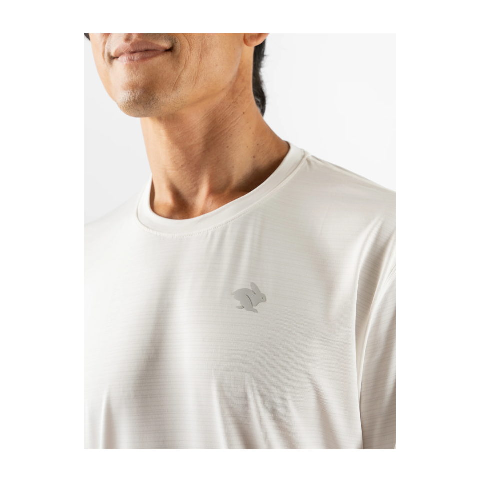 rabbit Men's UPF Tee LS Snow White