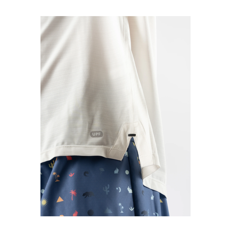 rabbit Men's UPF Tee LS Snow White