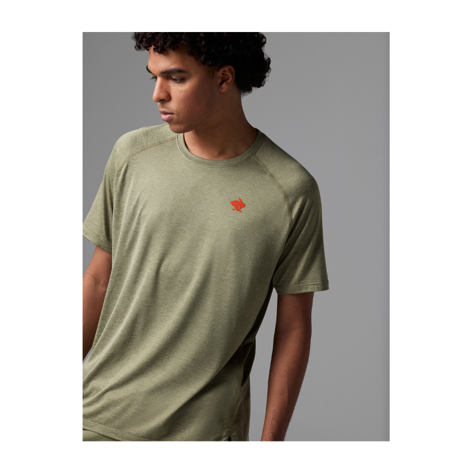 rabbit Men's EZ Tee SS Pale Brown