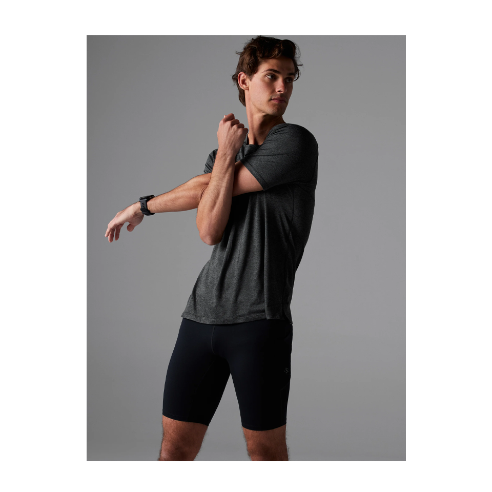 rabbit Men's EZ Tee SS Black Heather