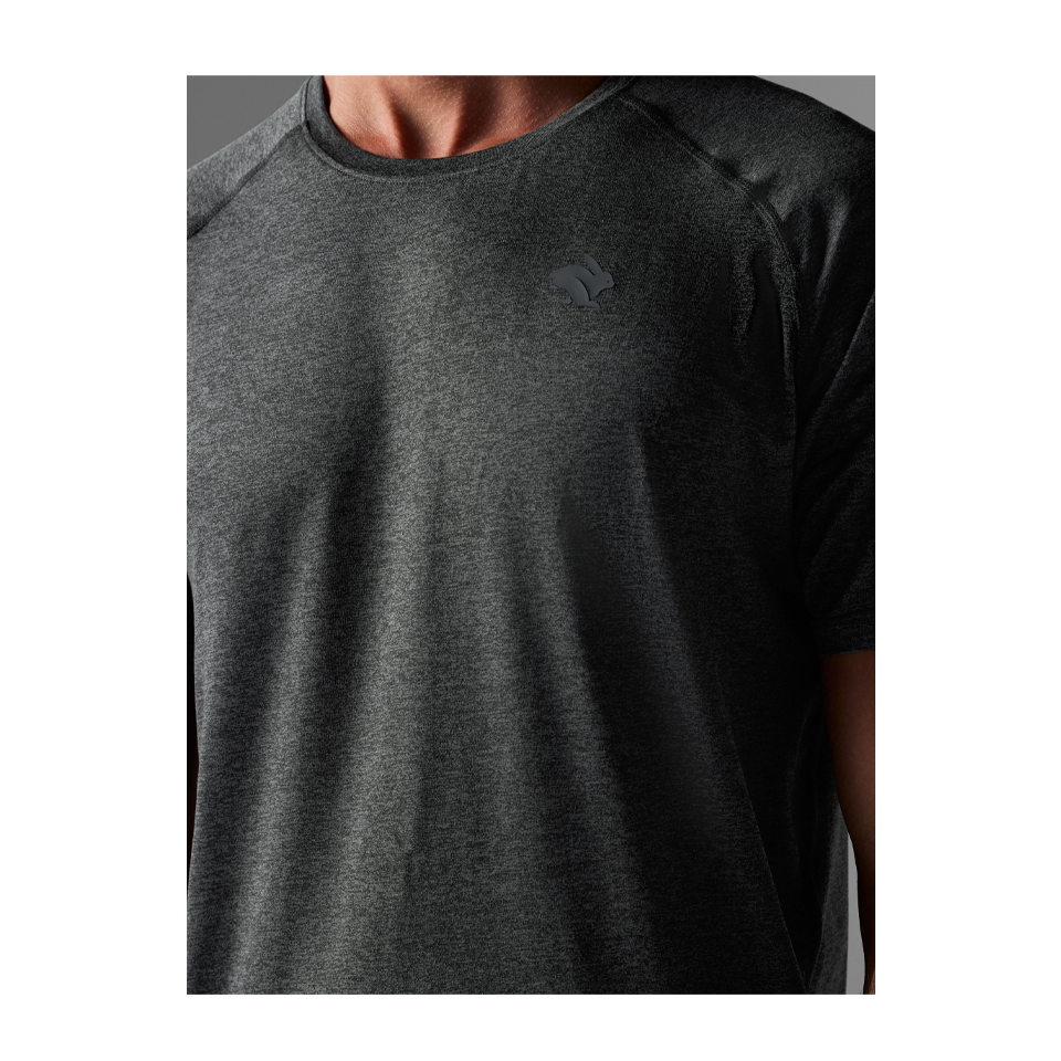 rabbit Men's EZ Tee SS Black Heather