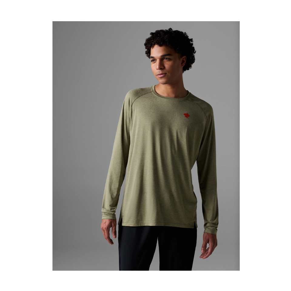 rabbit Men's EZ Tee LS Pale Brown