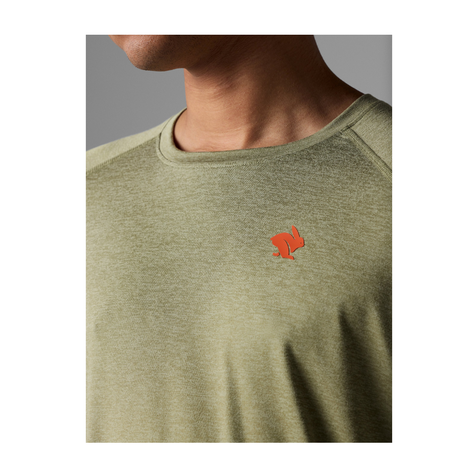 rabbit Men's EZ Tee LS Pale Brown