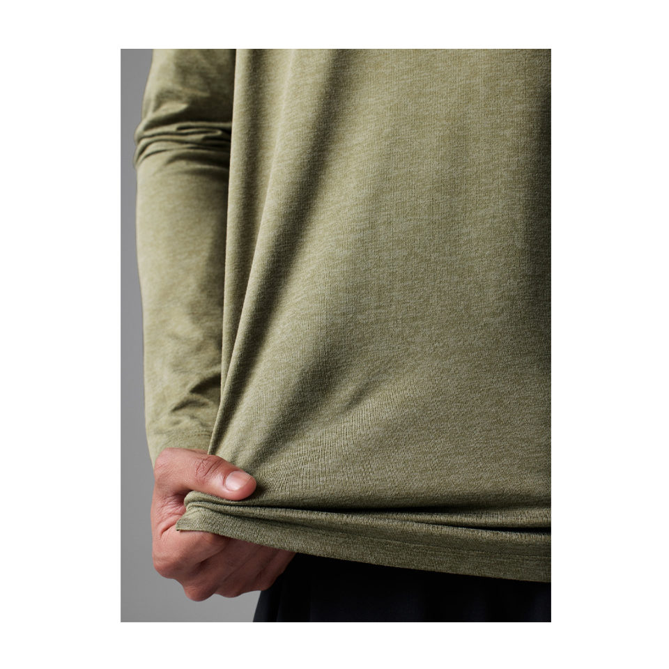 rabbit Men's EZ Tee LS Pale Brown