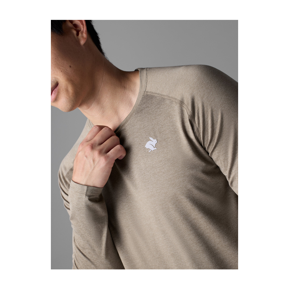 rabbit Men's EZ Tee LS Portabella