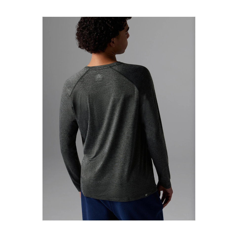 rabbit Men's EZ Tee LS Black Charcoal