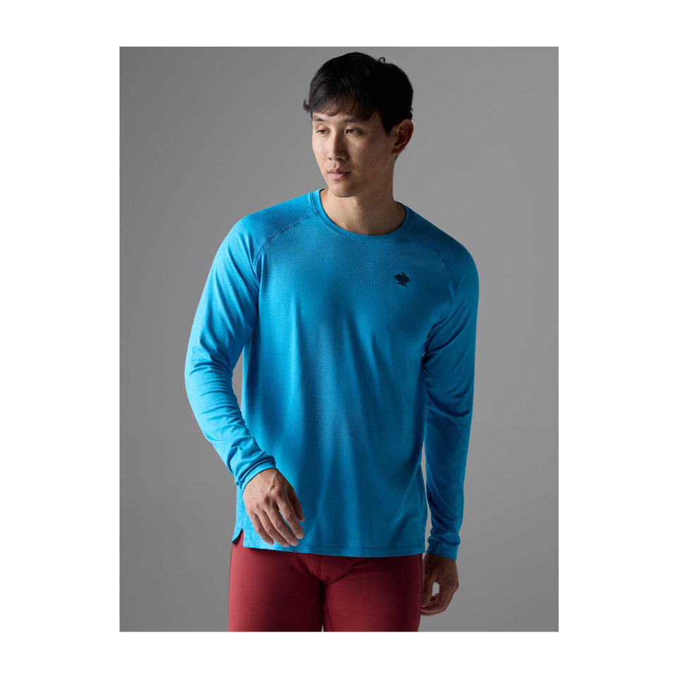 rabbit Men's EZ Tee LS Atomic Blue