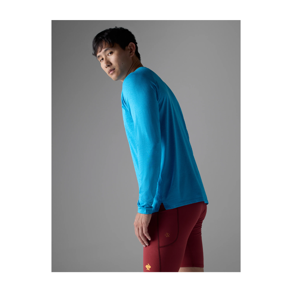 rabbit Men's EZ Tee LS Atomic Blue