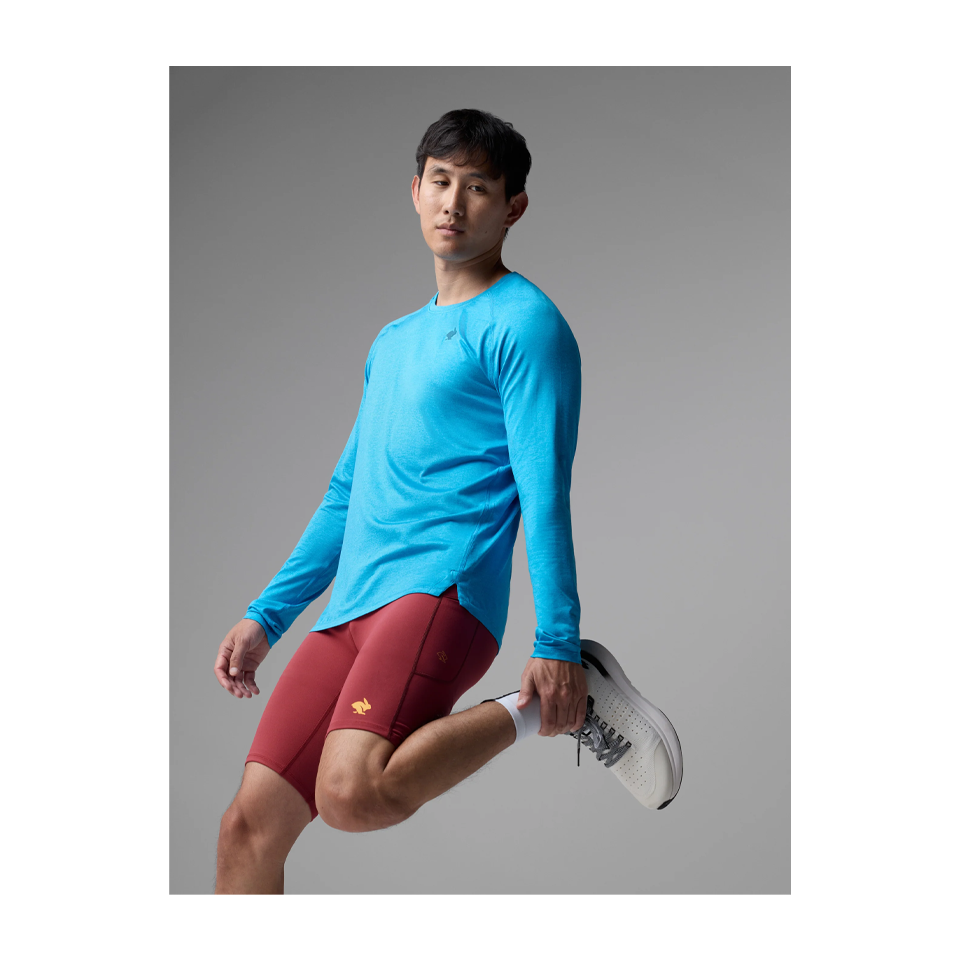rabbit Men's EZ Tee LS Atomic Blue