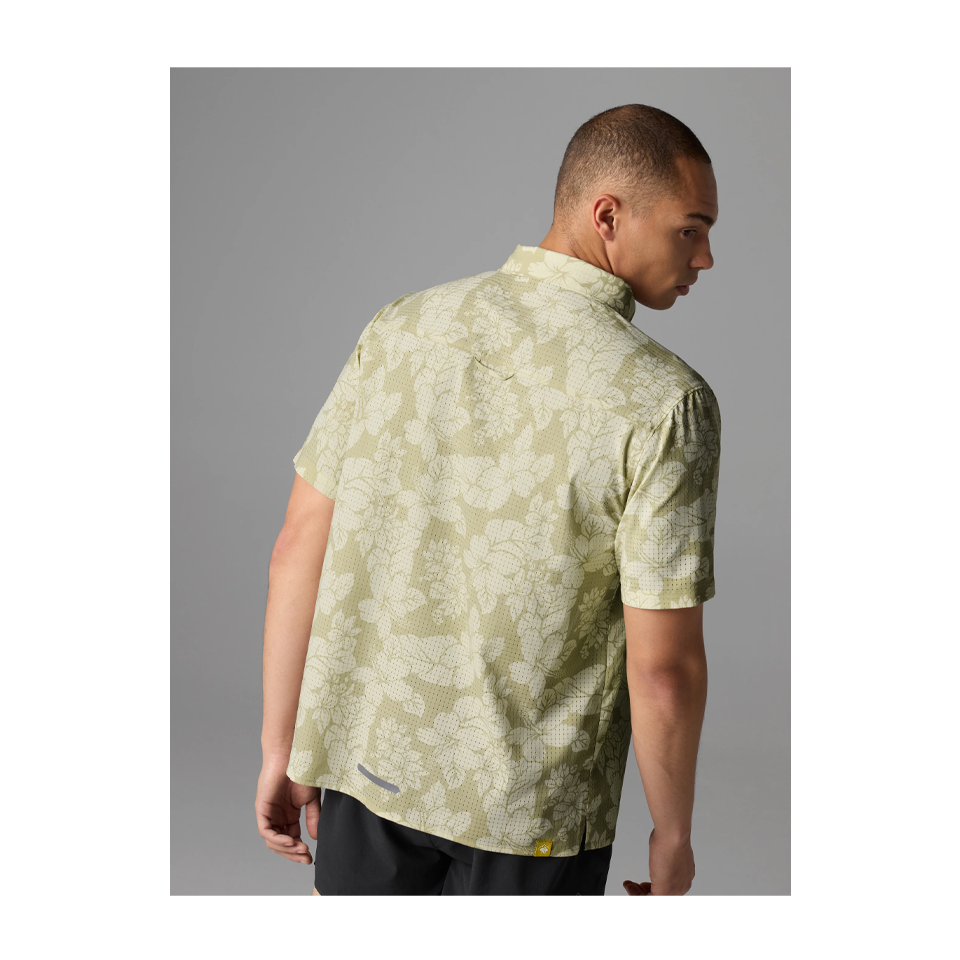 rabbit Men's High Country Relaxed SS Mohave Hibiscus