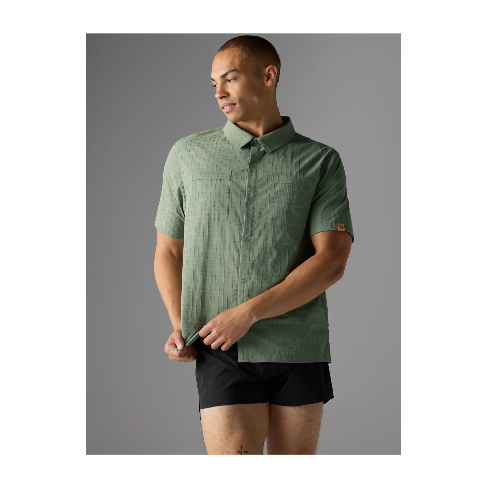 rabbit Men's High Country Relaxed Sea Spray Plaid