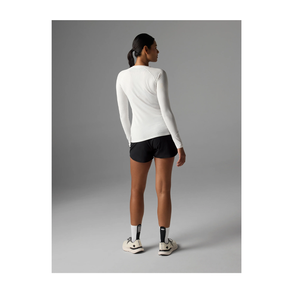 rabbit Women's Ice Perf Tee LS White