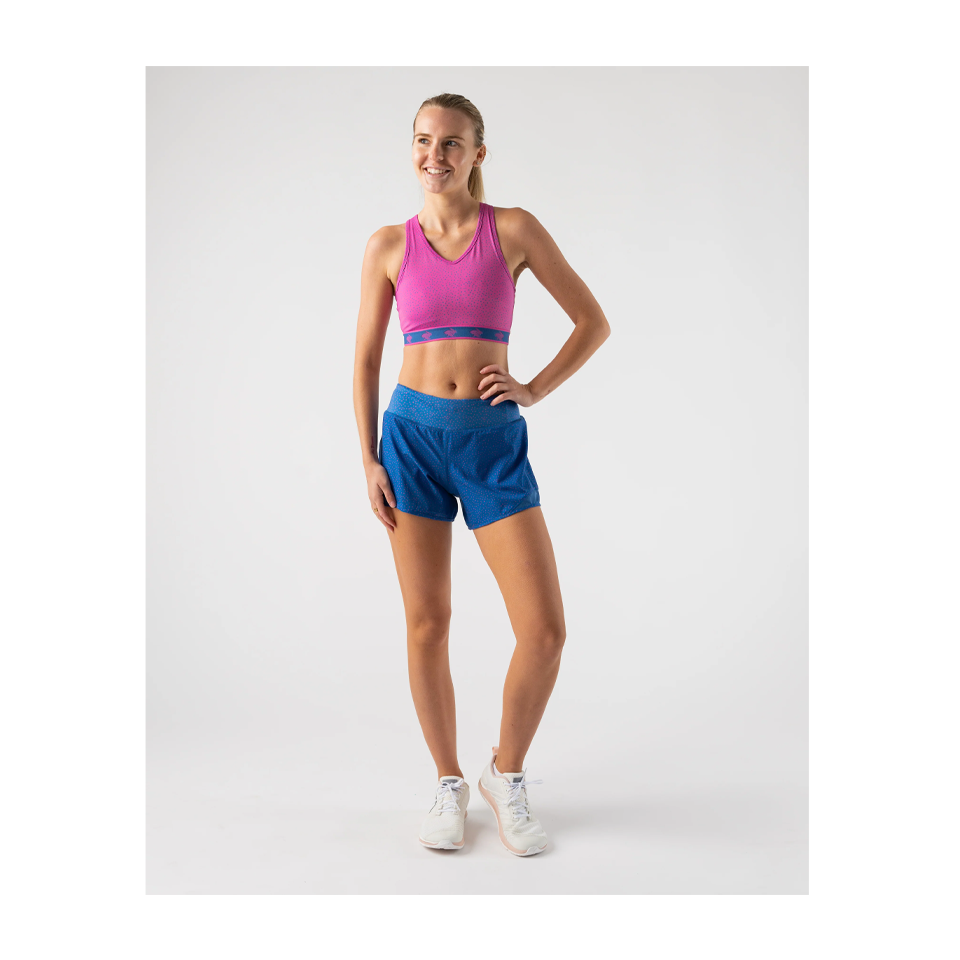 rabbit Women's Hopper Relax Mid-Rise Nouvean Navy Polkadot