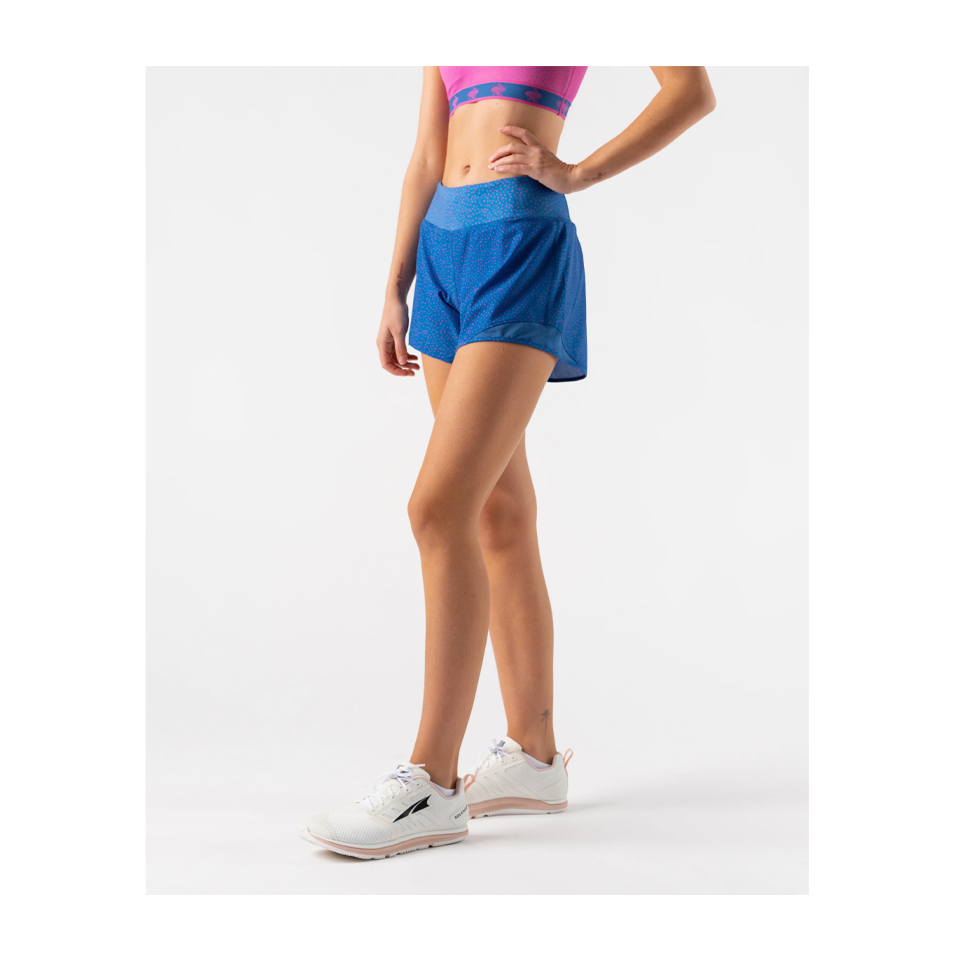 rabbit Women's Hopper Relax Mid-Rise Nouvean Navy Polkadot