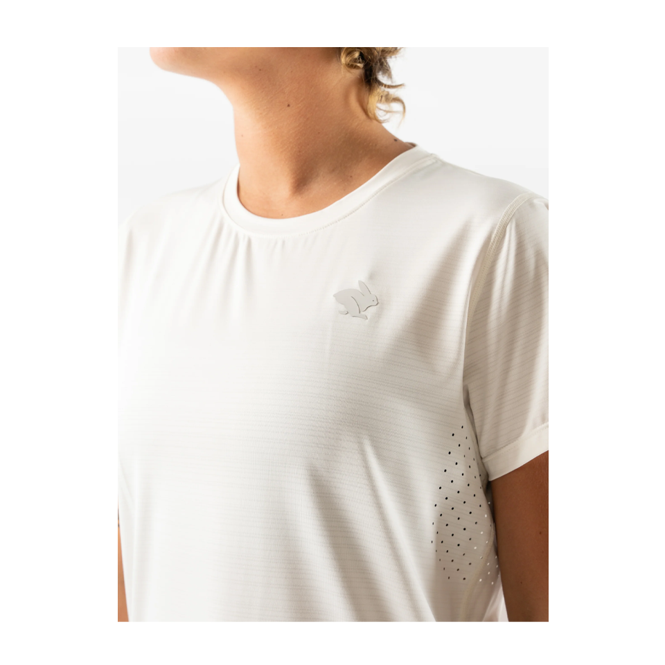 rabbit Women's UPF Tee SS Snow White