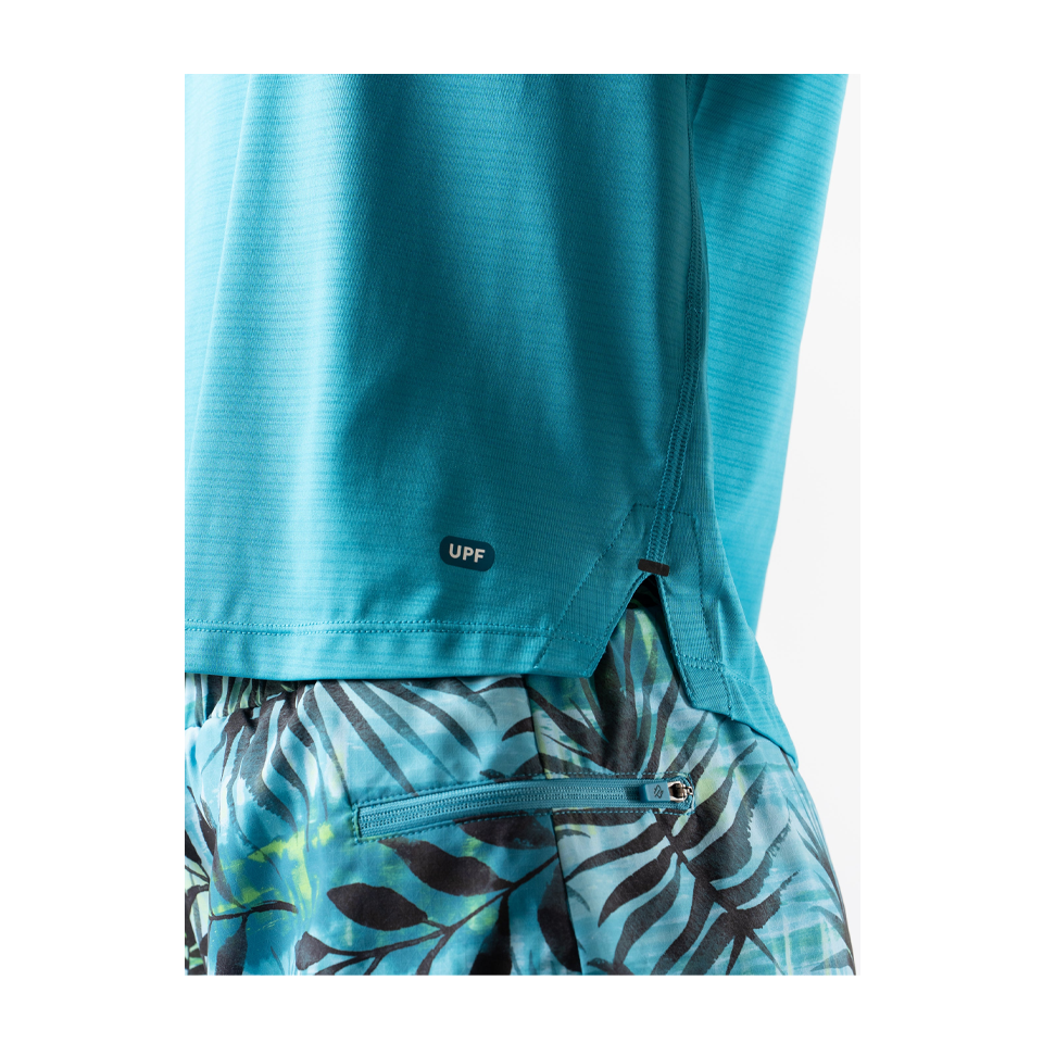 rabbit Women's UPF Tee SS Algiers Blue