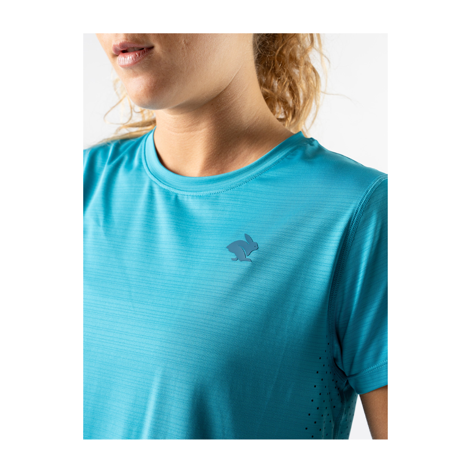 rabbit Women's UPF Tee SS Algiers Blue