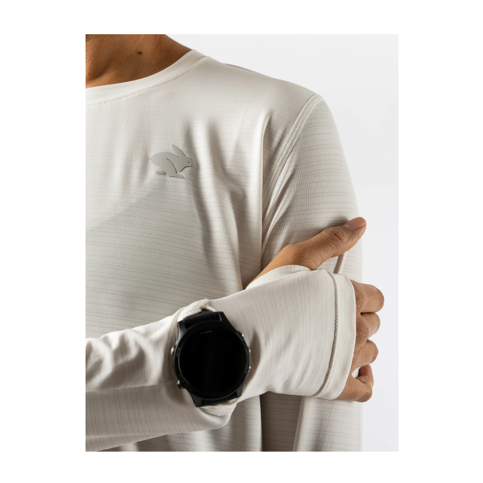 rabbit Women's UPF Tee LS Snow White