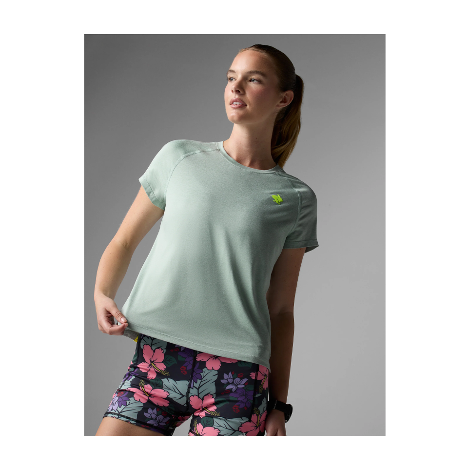 rabbit Women's EZ Tee SS Iceberg Green