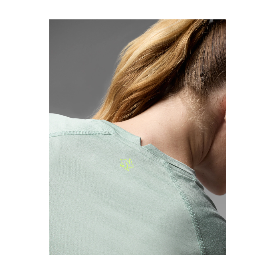 rabbit Women's EZ Tee SS Iceberg Green