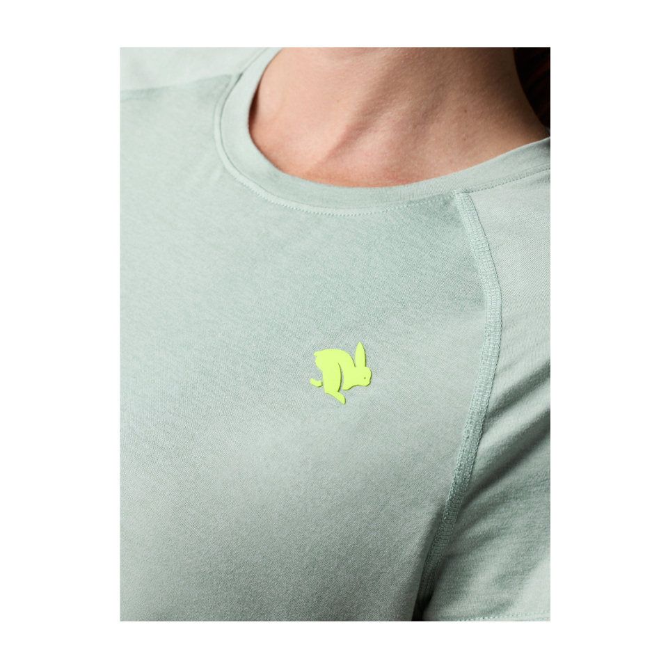 rabbit Women's EZ Tee SS Iceberg Green