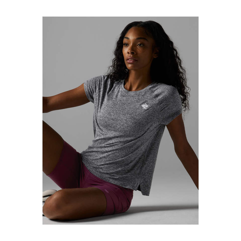 Rabbit Women's EZ Tee SS Charcoal