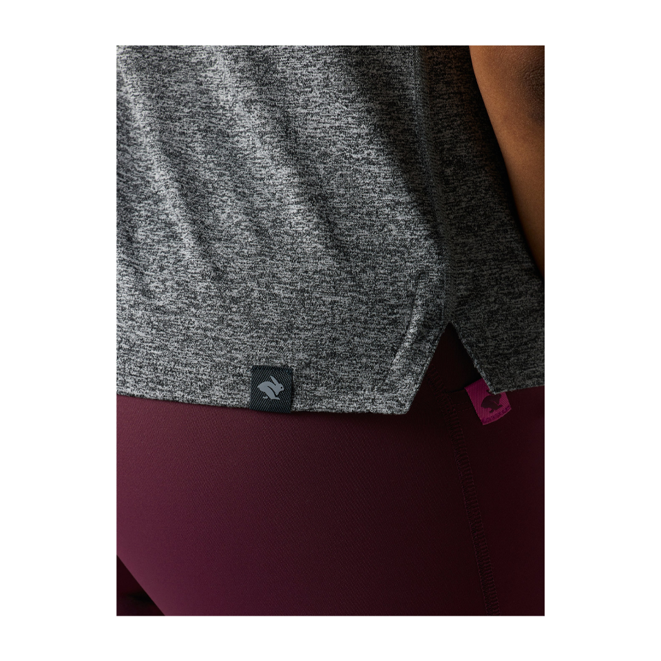 Rabbit Women's EZ Tee SS Charcoal