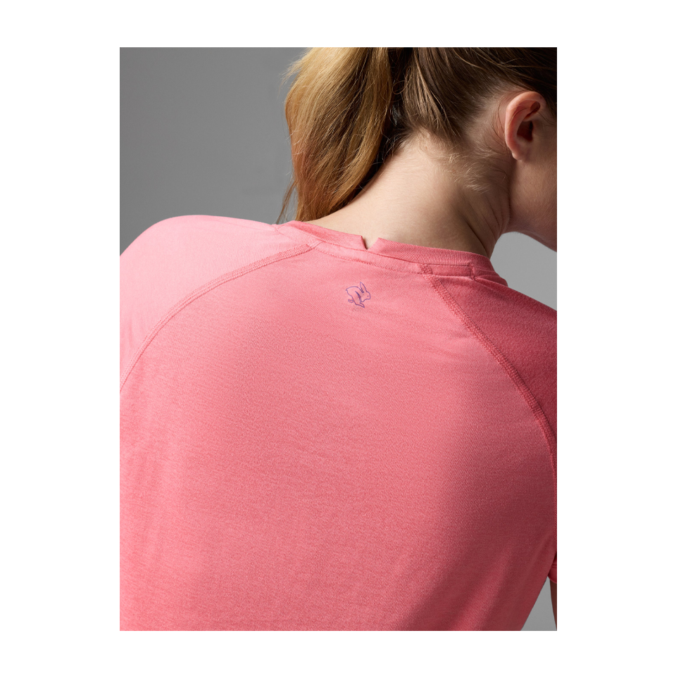 rabbit Women's EZ Tee SS Strawberry Pink