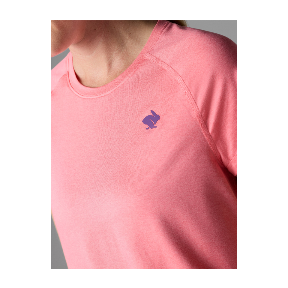 rabbit Women's EZ Tee SS Strawberry Pink