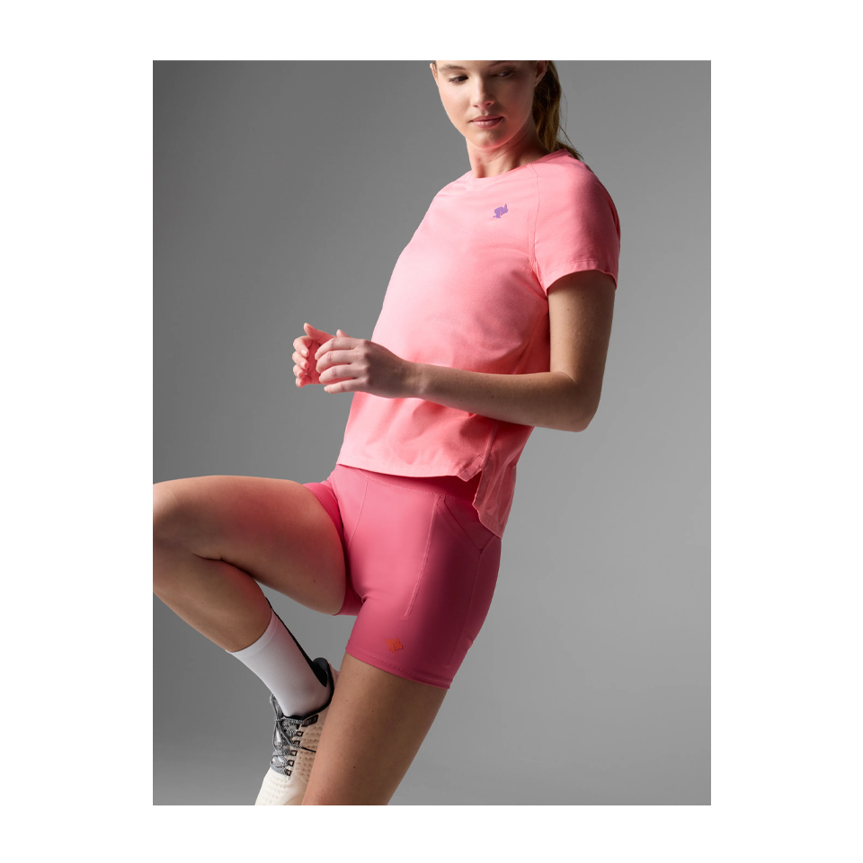 rabbit Women's EZ Tee SS Strawberry Pink