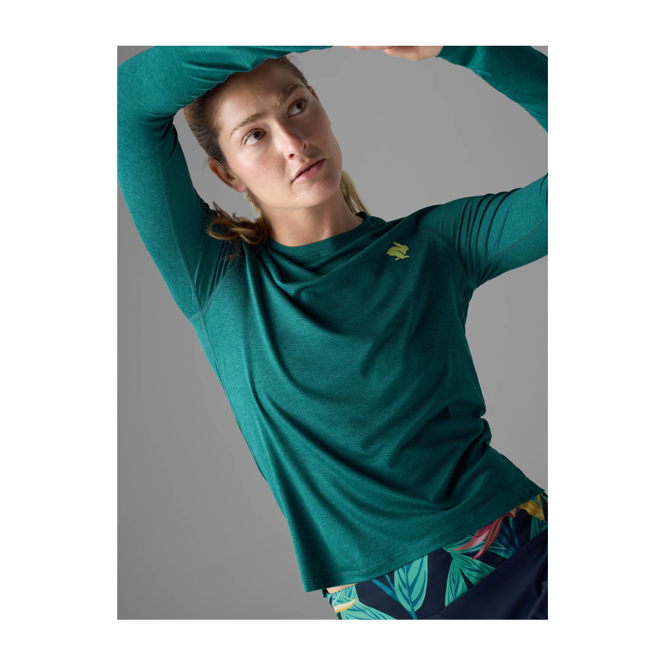rabbit Women's EZ Tee LS Gulf Coast