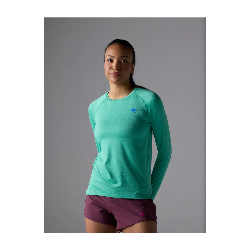 rabbit Women's W EZ Tee LS Opal