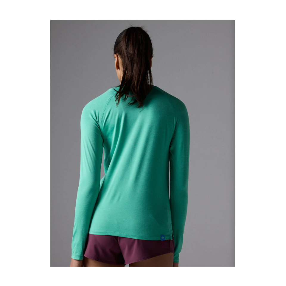 rabbit Women's W EZ Tee LS Opal