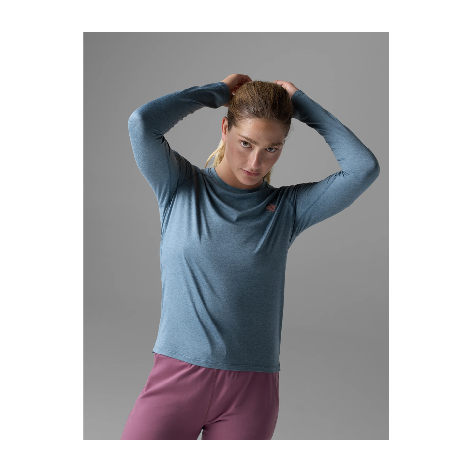 rabbit Women's EZ Tee LS Spring Lake