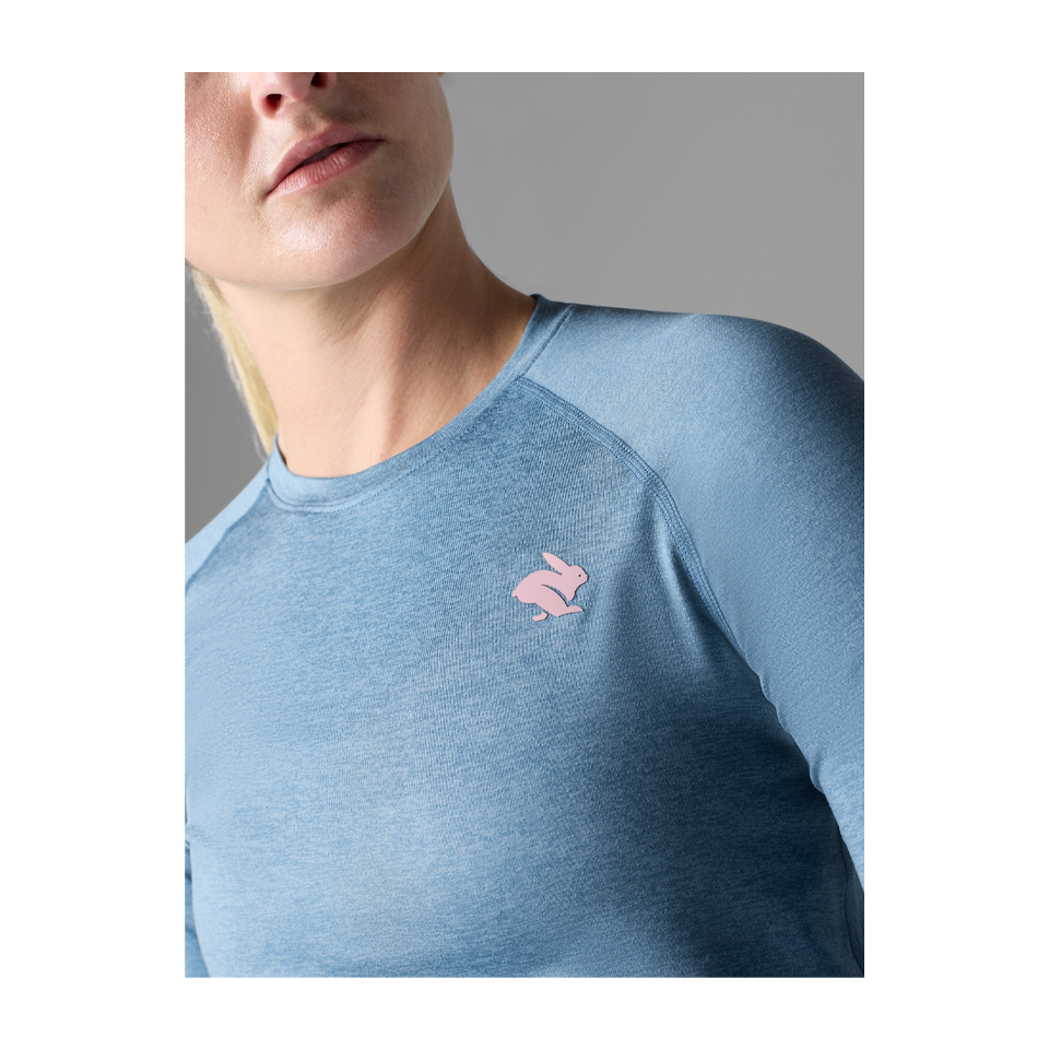 rabbit Women's EZ Tee LS Spring Lake