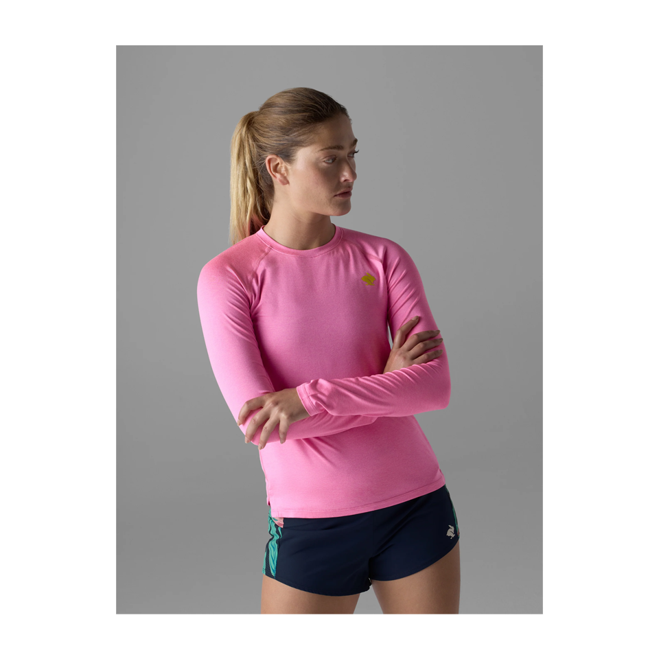 rabbit Women's EZ Tee LS Sugar Plum