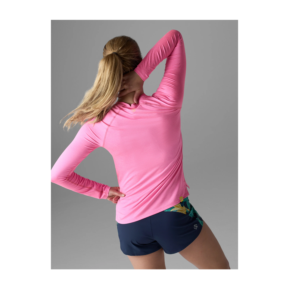 rabbit Women's EZ Tee LS Sugar Plum