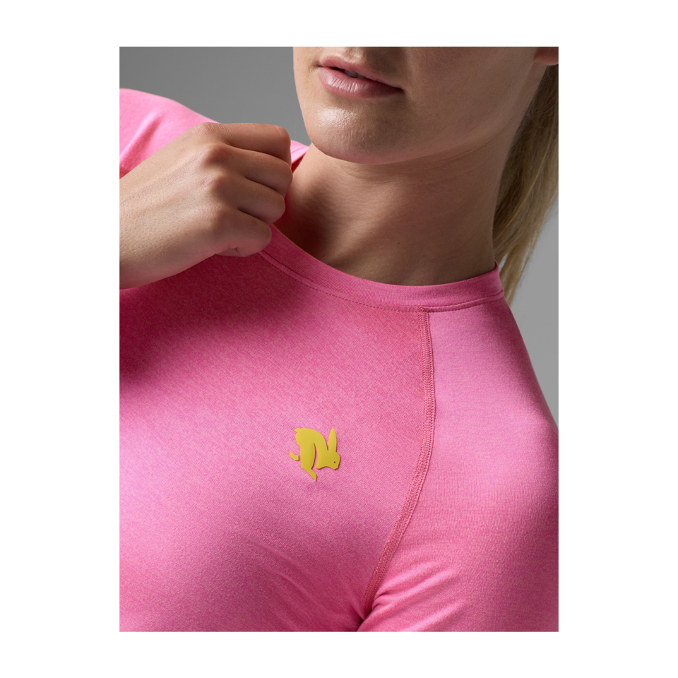 rabbit Women's EZ Tee LS Sugar Plum