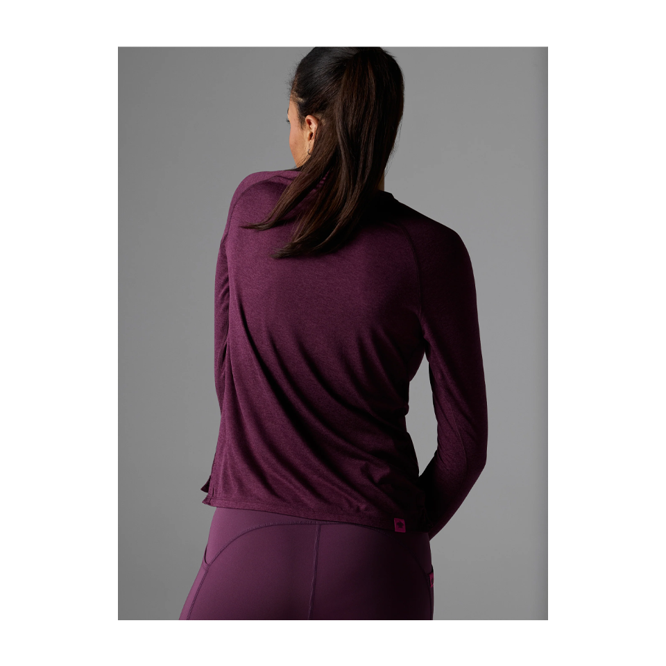 rabbit Women's W EZ Tee LS Mauve