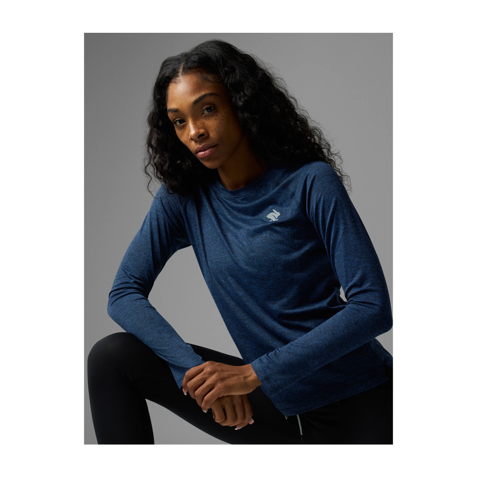 rabbit Women's EZ Tee LS Eclipse