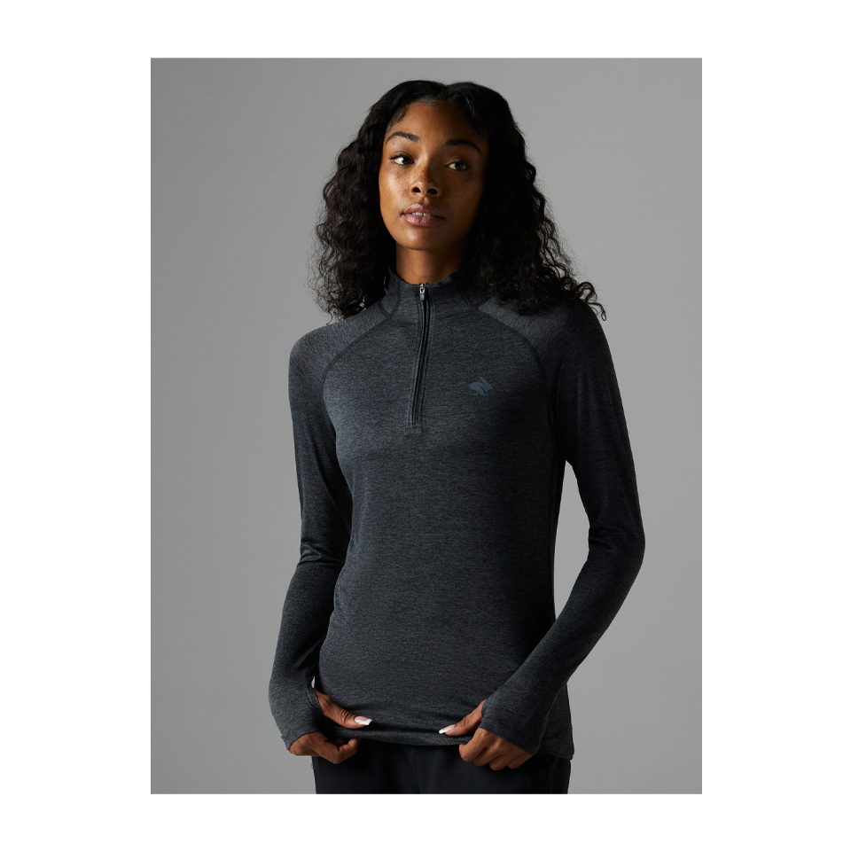 rabbit Women's EZ Zip Black Charcoal