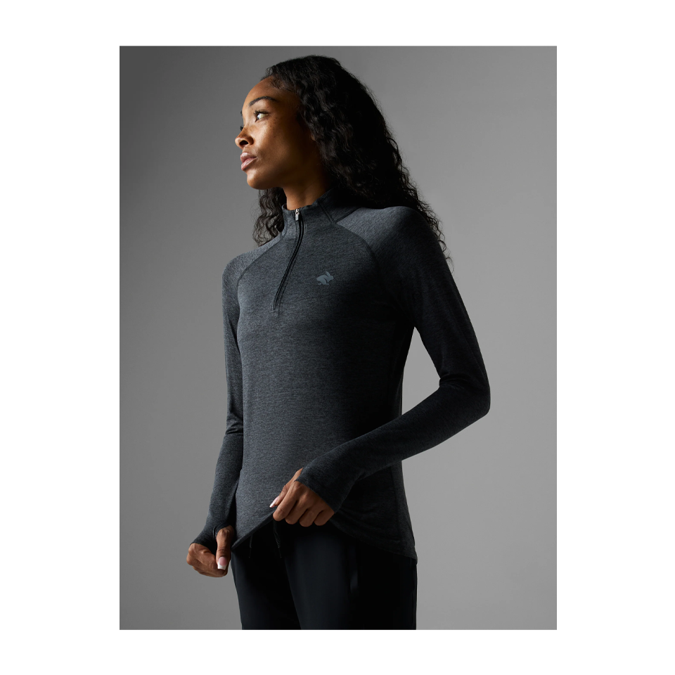 rabbit Women's EZ Zip Black Charcoal