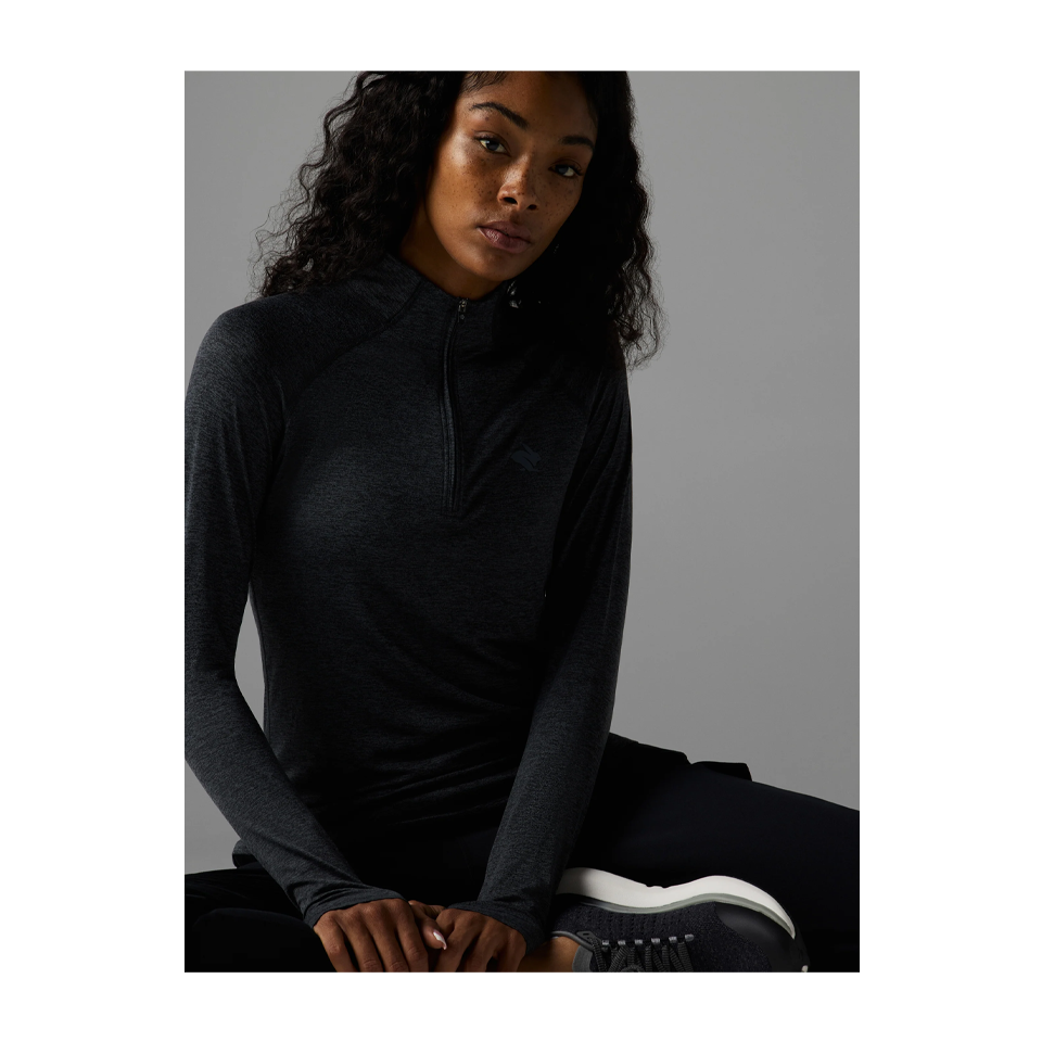 rabbit Women's EZ Zip Black Charcoal