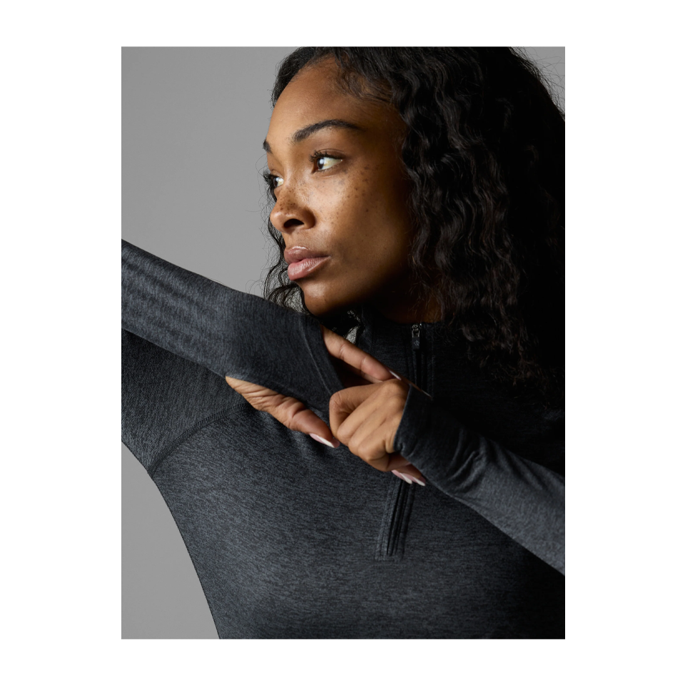 rabbit Women's EZ Zip Black Charcoal