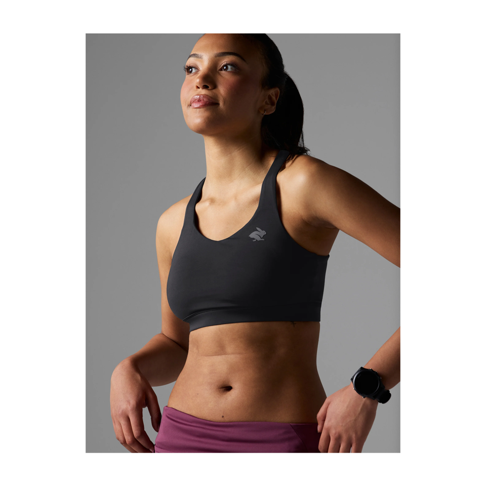 rabbit Women's Pocket Bra Black