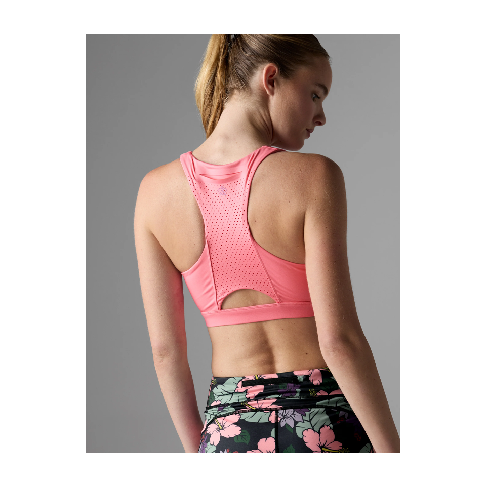 rabbit Women's Strappy Pocket Bra Strawberry Pink