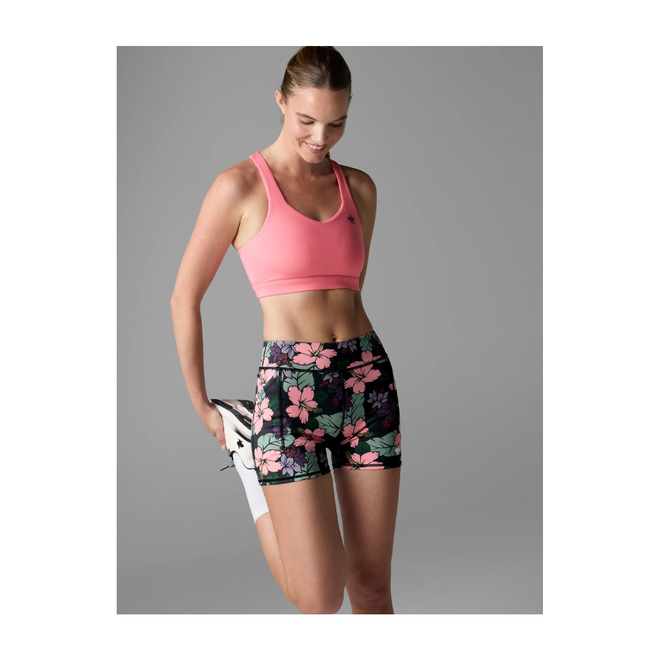 rabbit Women's Strappy Pocket Bra Strawberry Pink