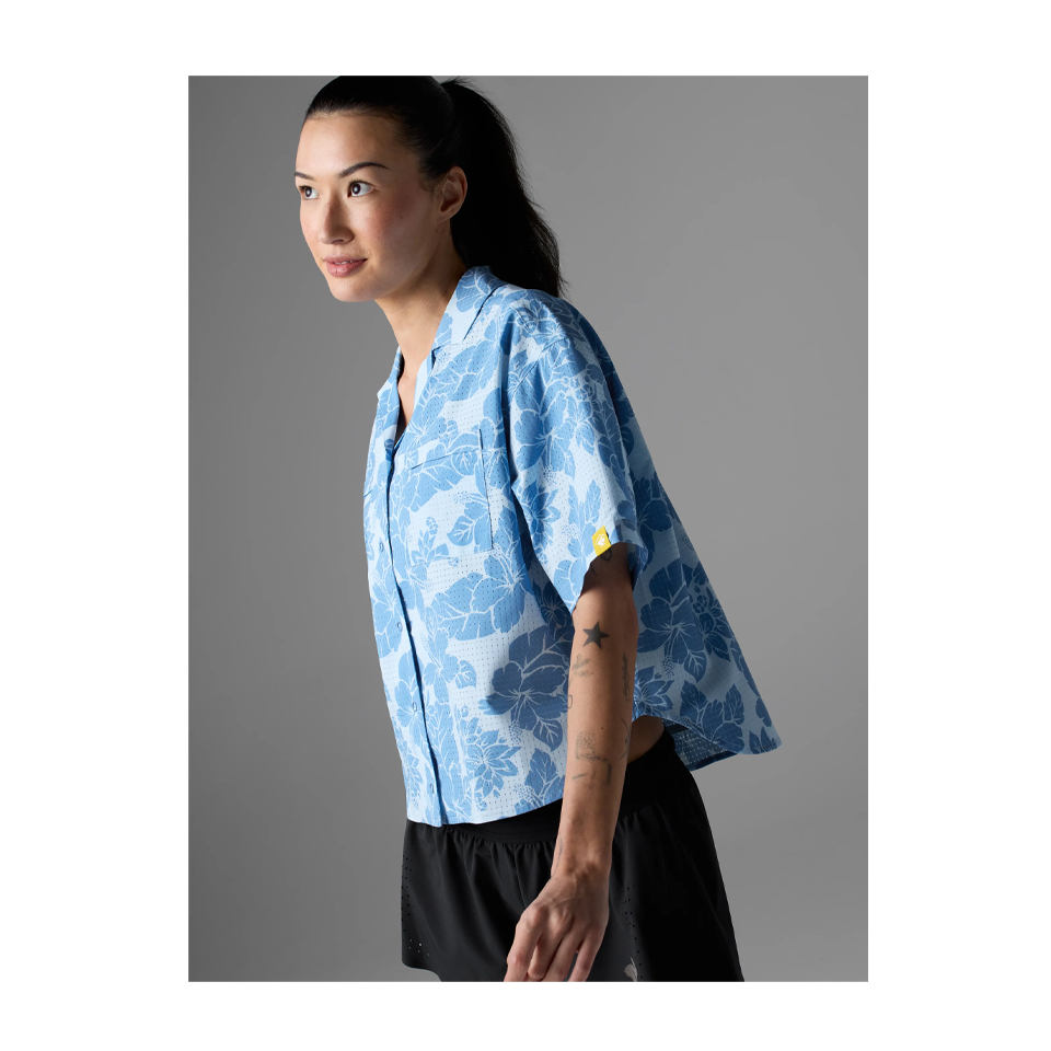 rabbit Women's High Country Relaxed SS Nantucket Floral