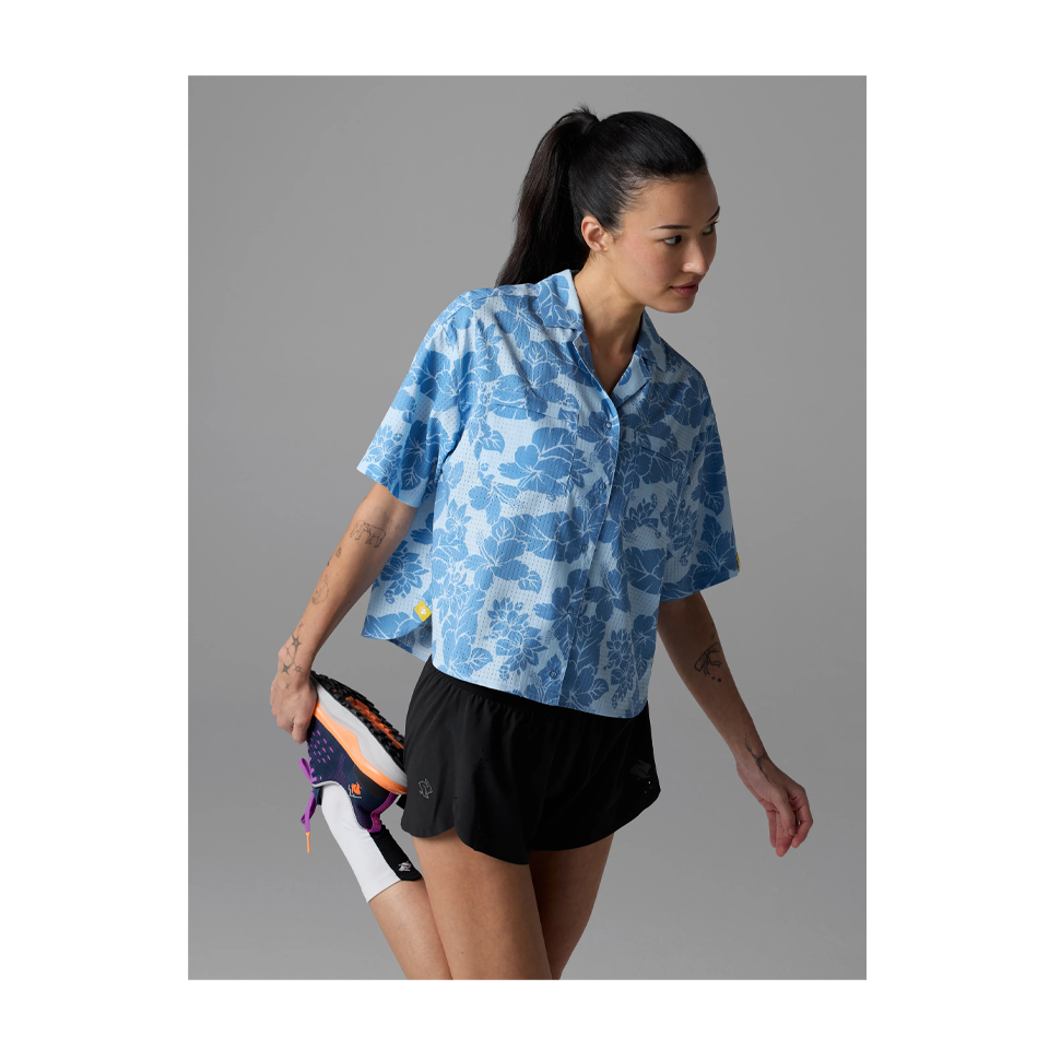 rabbit Women's High Country Relaxed SS Nantucket Floral